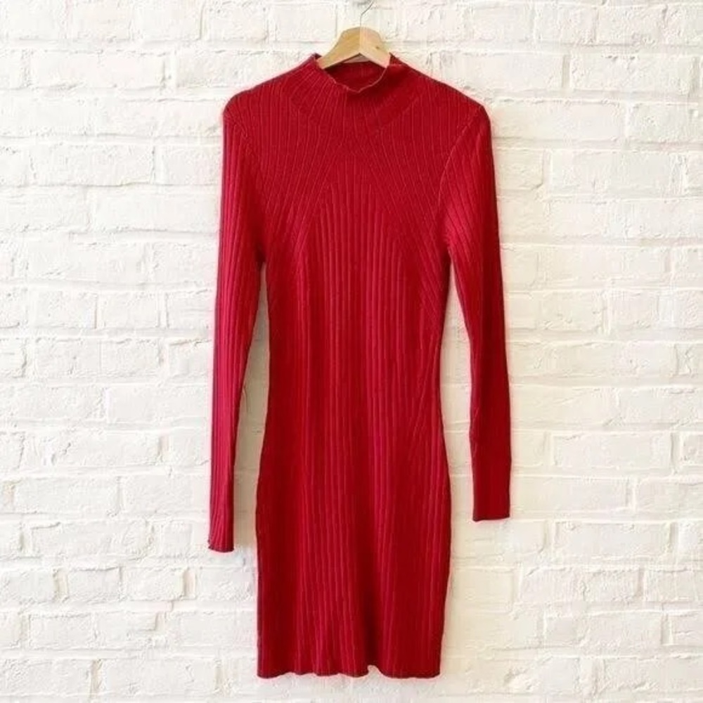 Women’s red sweater dress Abercrombie